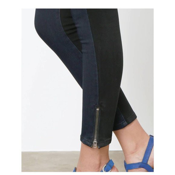 Flying Monkey 2 Tone Zipper Side Jeans Size 28 - Picture 5 of 15